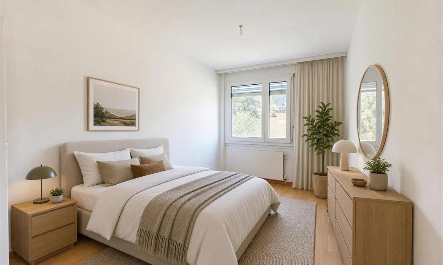 Charmante Wohnung mit Aussicht - Foto 8 von 13