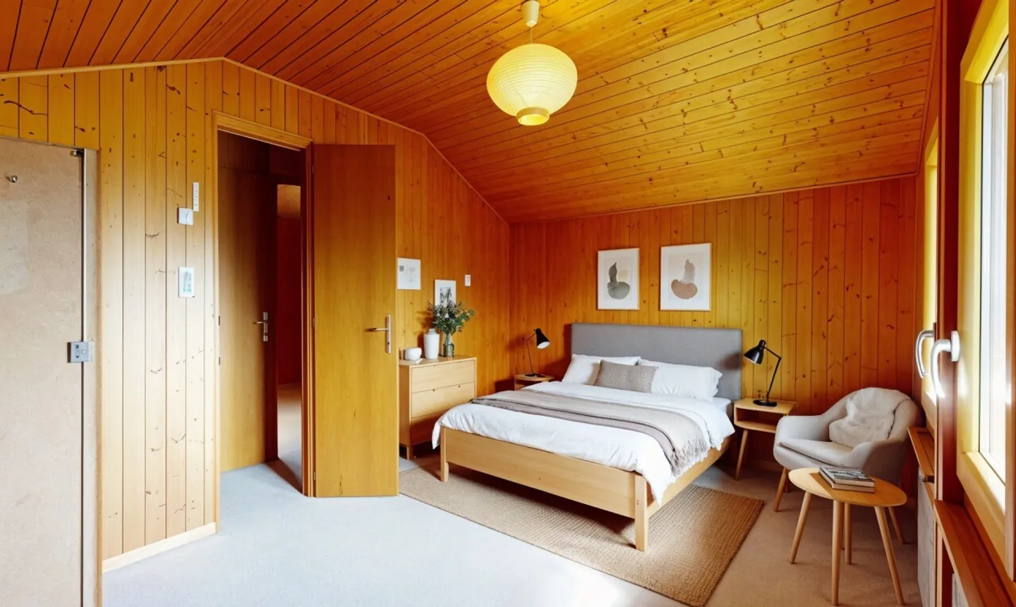 Une opportunité rare : chalet spacieux à fort potentiel à Genolier - Foto 5 di 11