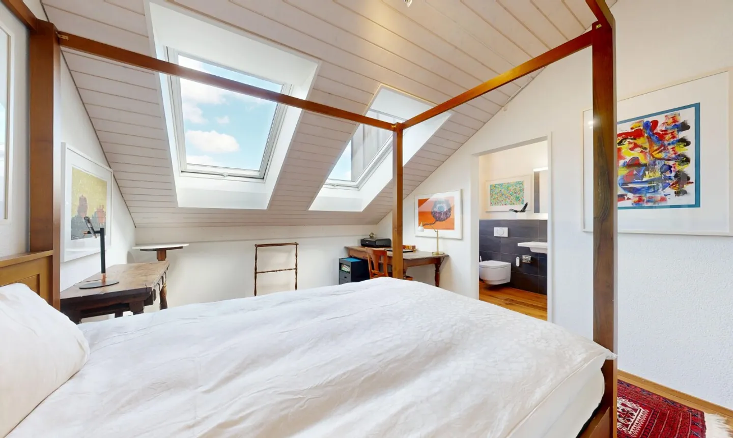 Exklusive 5.5-Attika mit Terrasse, Sauna und viel Platz - Foto 3 di 11