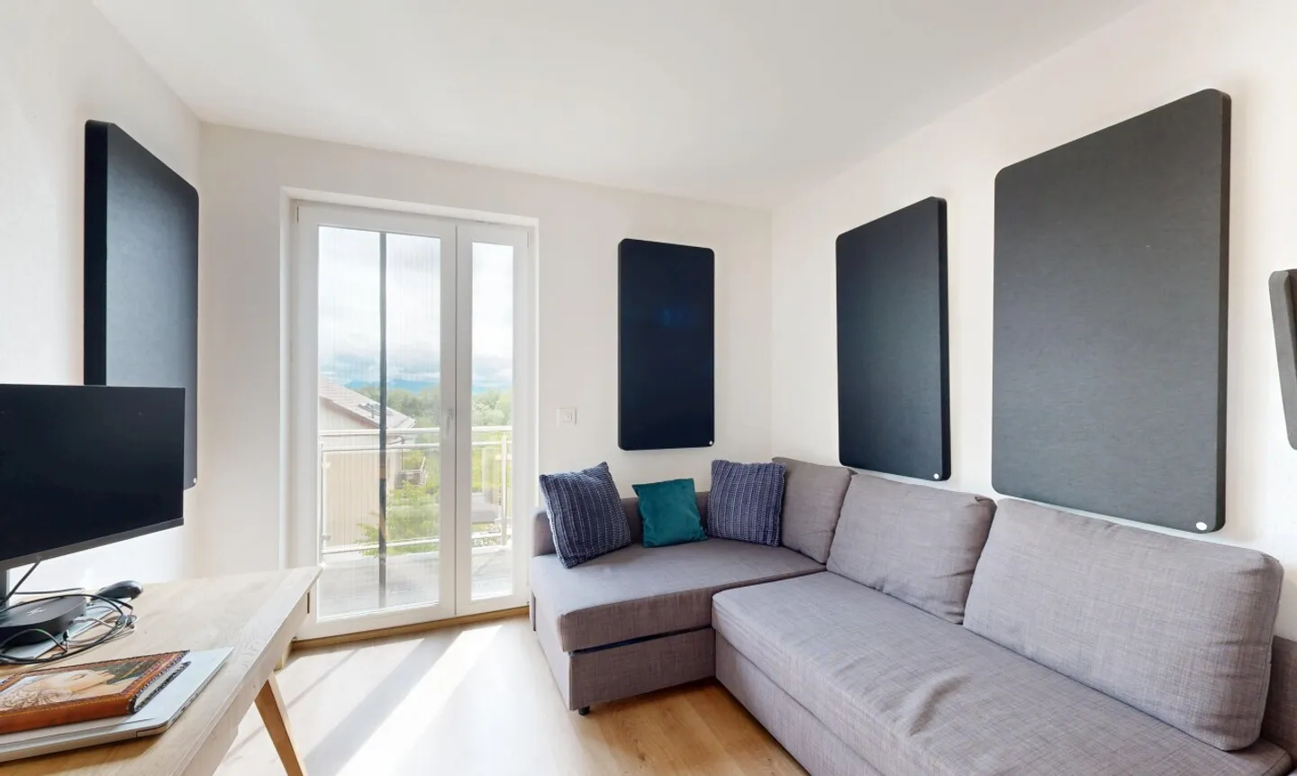 Attique contemporain avec balcon - Photo 10 sur 11