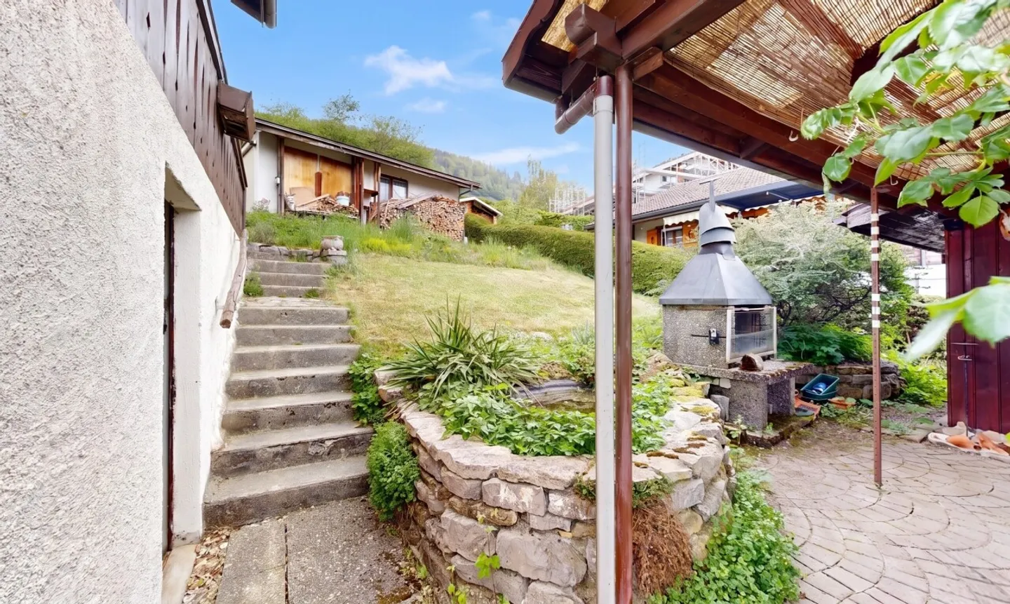 Bucolic Chalet mit Panoramablick auf den Montsalvens-See - Foto 4 von 11