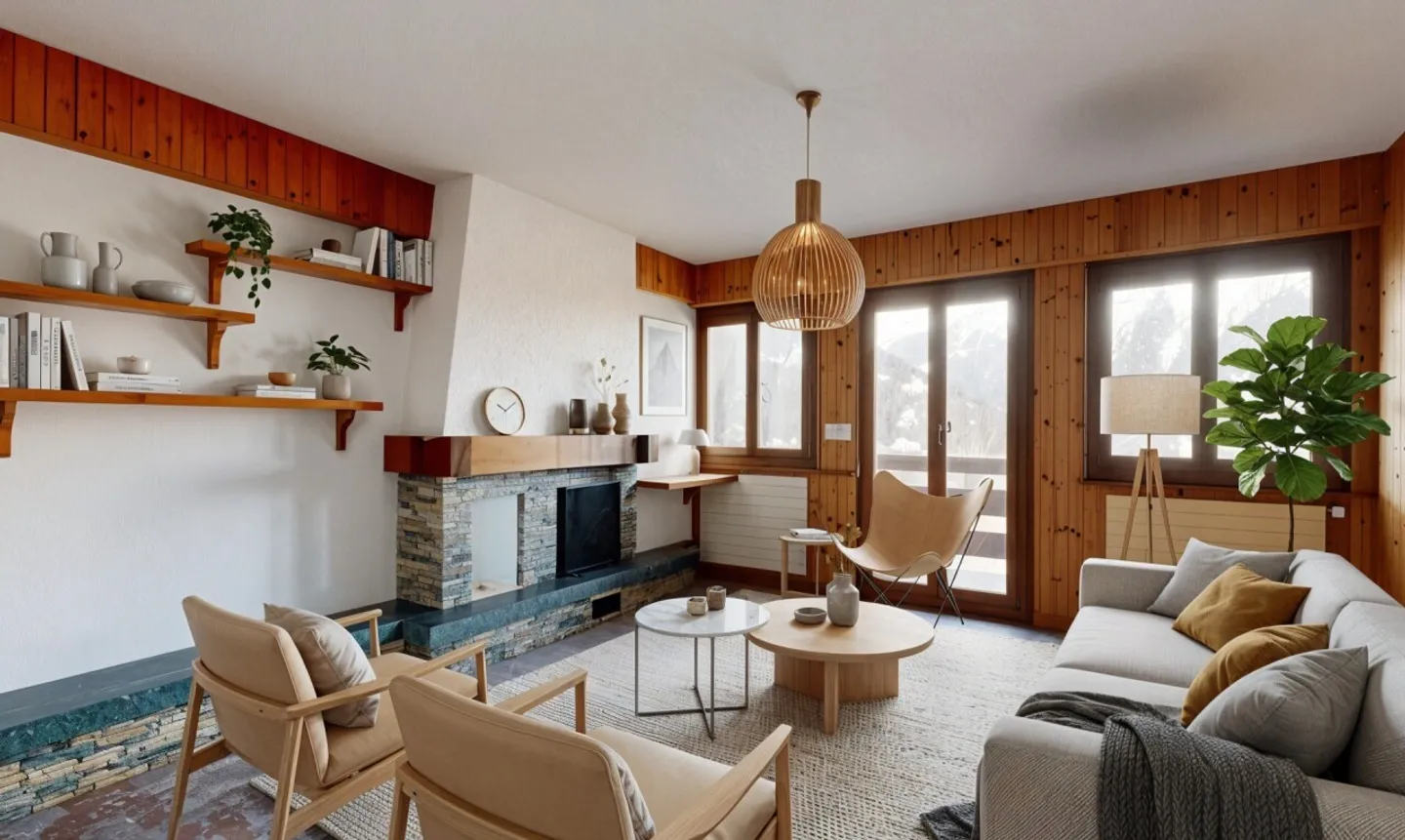 Duplex con studio indipendente e vista panoramica a Saint-Martin - Foto 1 di 11