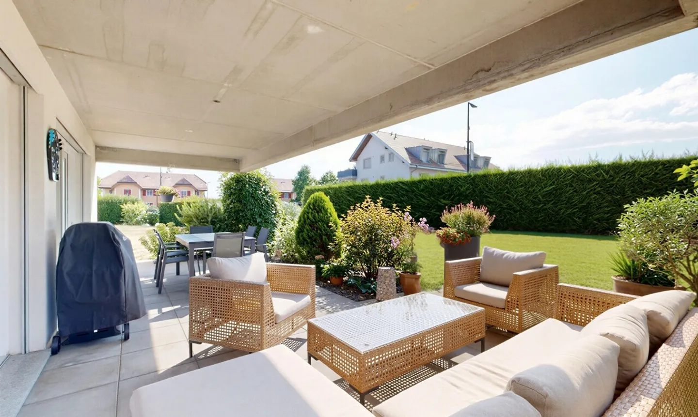 3 rooms in excellent condition with a very large garden - Photo 2 of 11