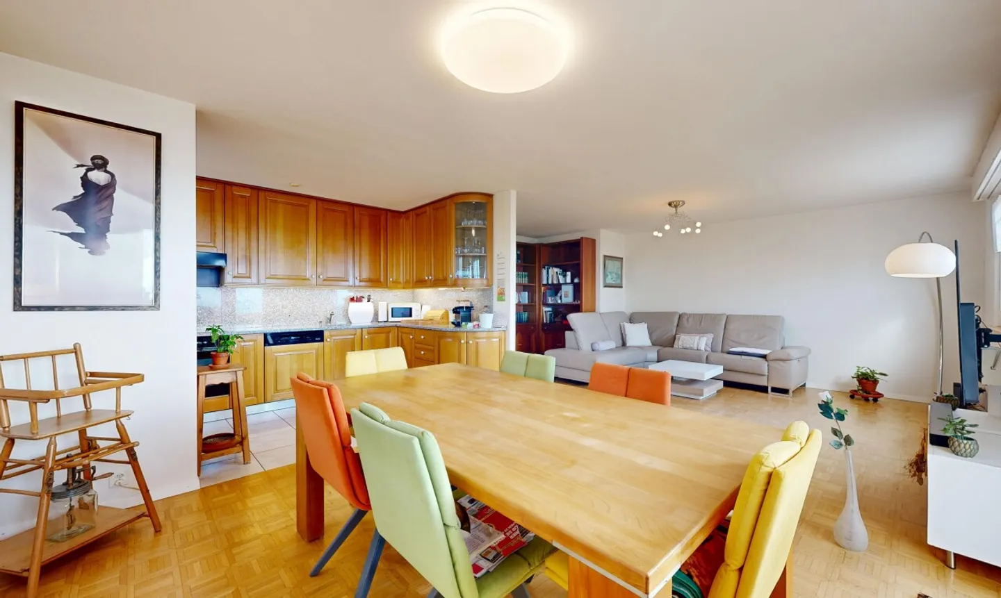 4.5 room apartment with panoramic lake view - Photo 4 of 11