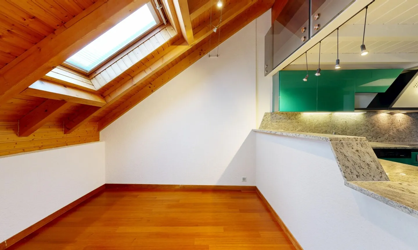 Duplex penthouse with panoramic lake view in Blonay - Photo 10 of 11