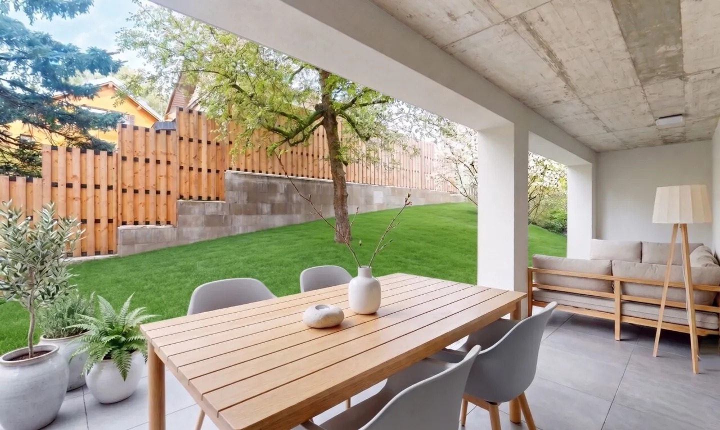Schöne neue Wohnung mit Garten in einem kleinen Wohnkomplex - Foto 1 von 8