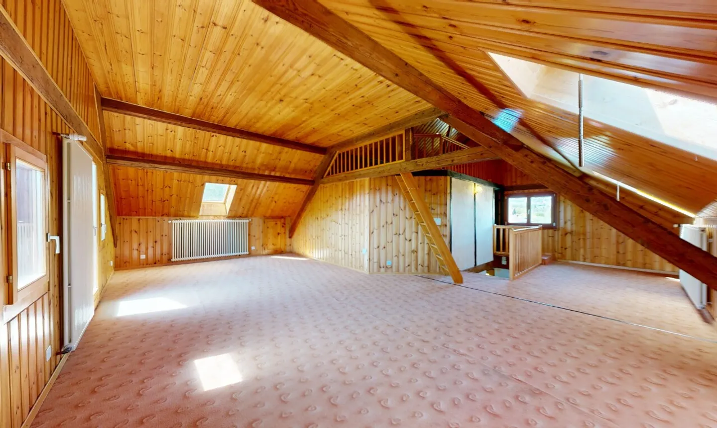 Duplex au charme authentique avec jardin privatif à 20min de Lausanne - Photo 9 of 11