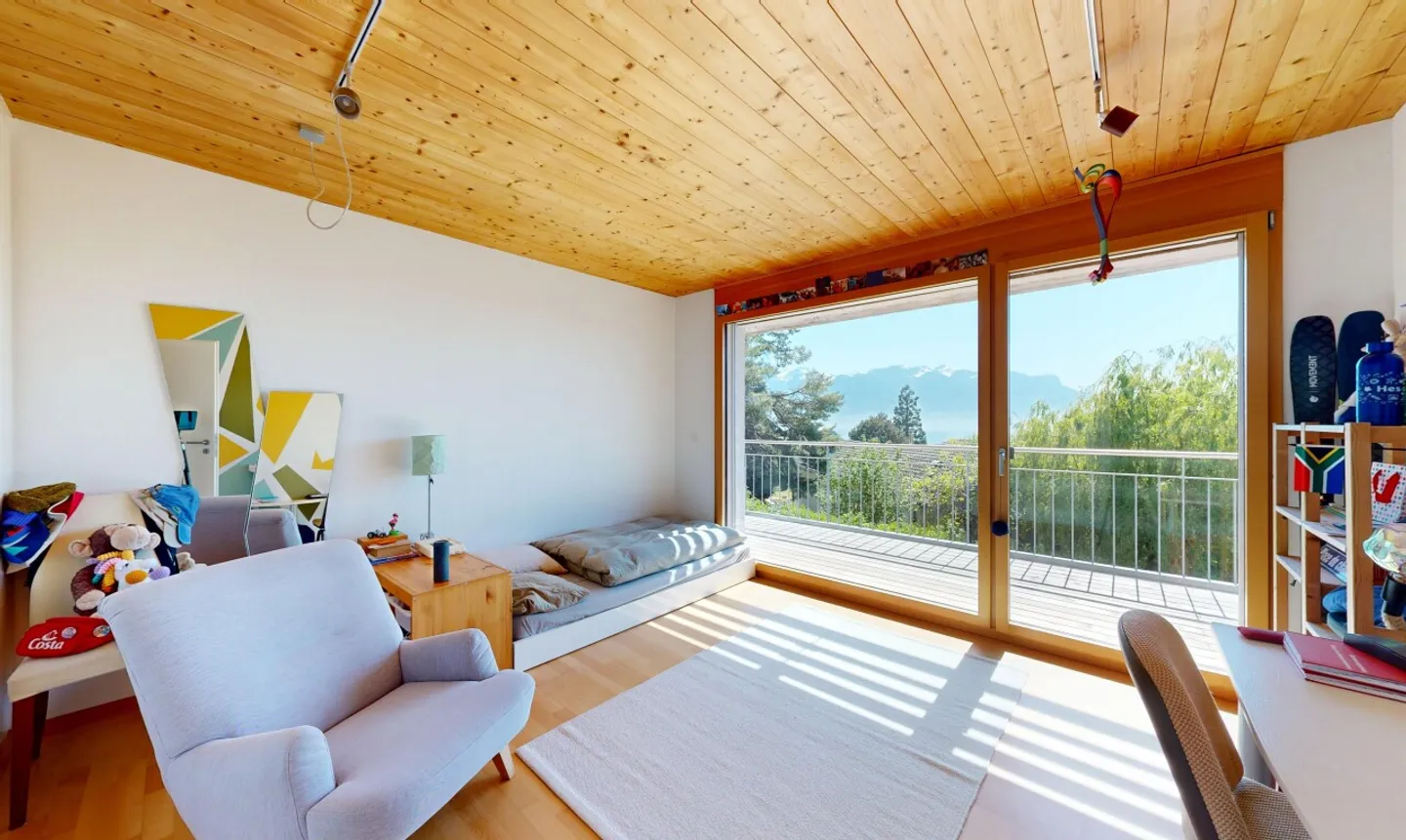 Villa contemporaine de standing dans un cadre privilégié à Vevey - Photo 9 sur 11