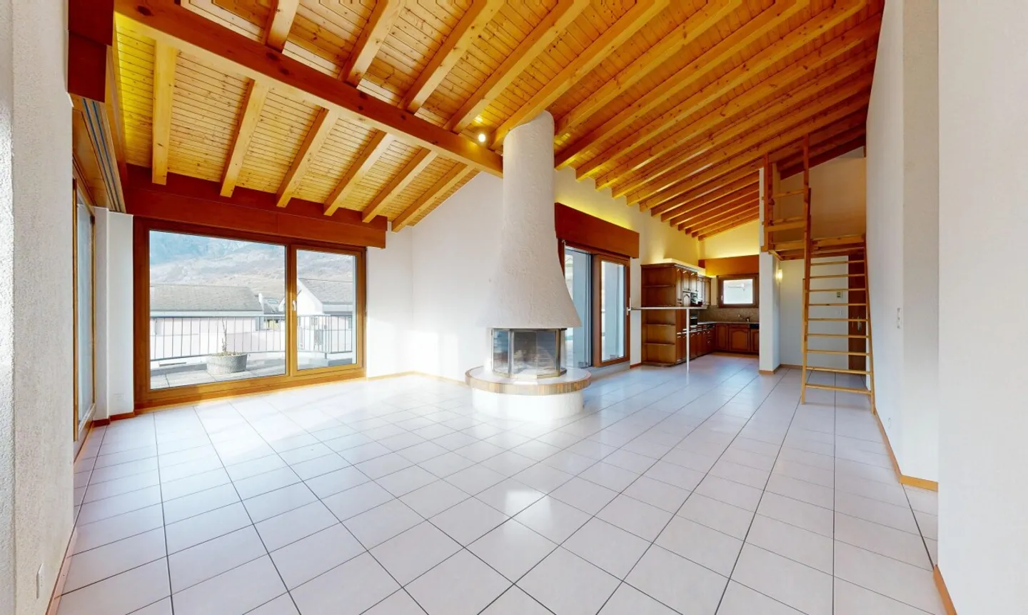 Conthey - 4 camere in mansarda - Terrazze generose - Foto 2 di 13