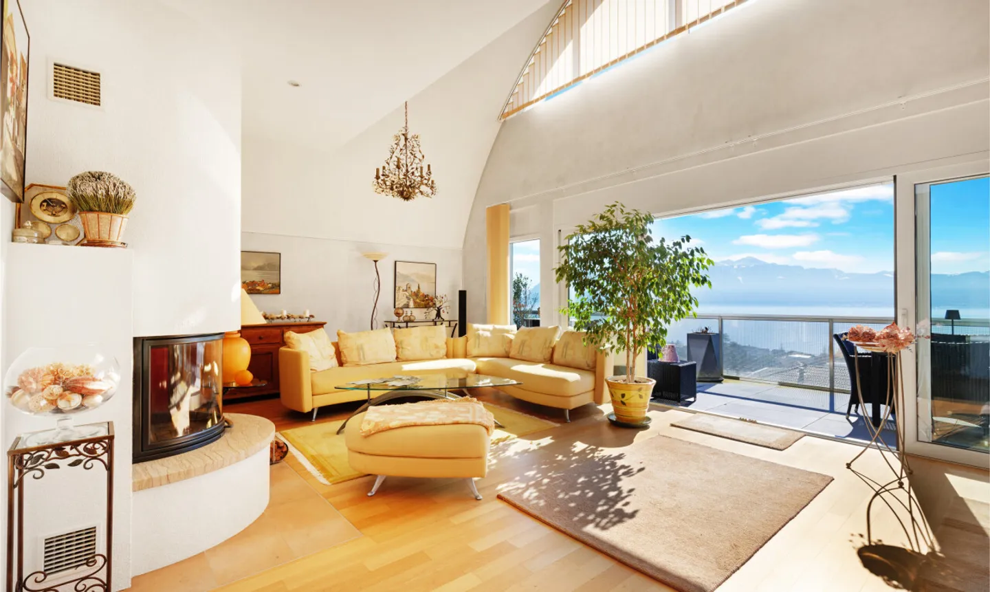 Bien d’exception à Pully : duplex spacieux avec vue imprenable - Foto 3 di 13