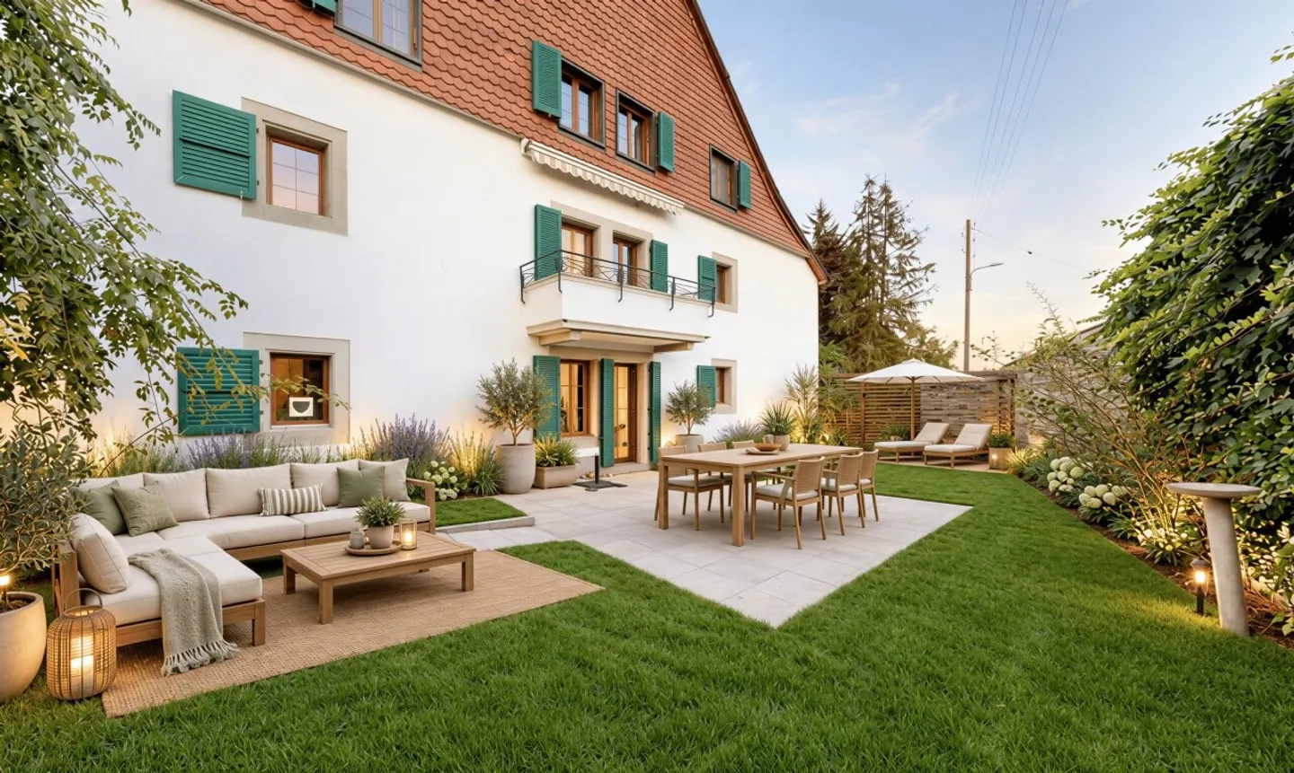 APPARTEMENT DE 3.5 PIÈCES AVEC JARDIN PRIVATIF À SOTTENS - Photo 1 of 13