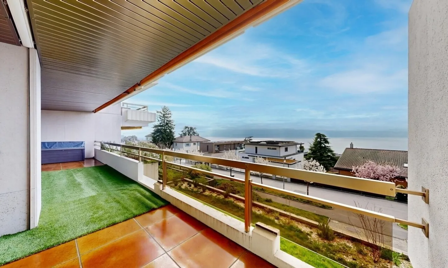 Large 4.5-room apartment with panoramic lake view in Pully - Photo 7 of 11