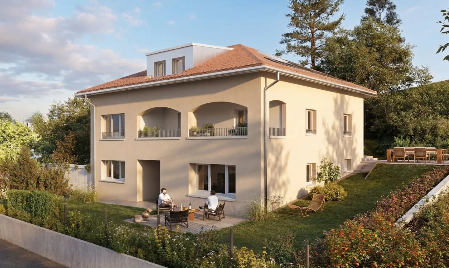 New Detached House with Alpine View - Photo 1 of 7