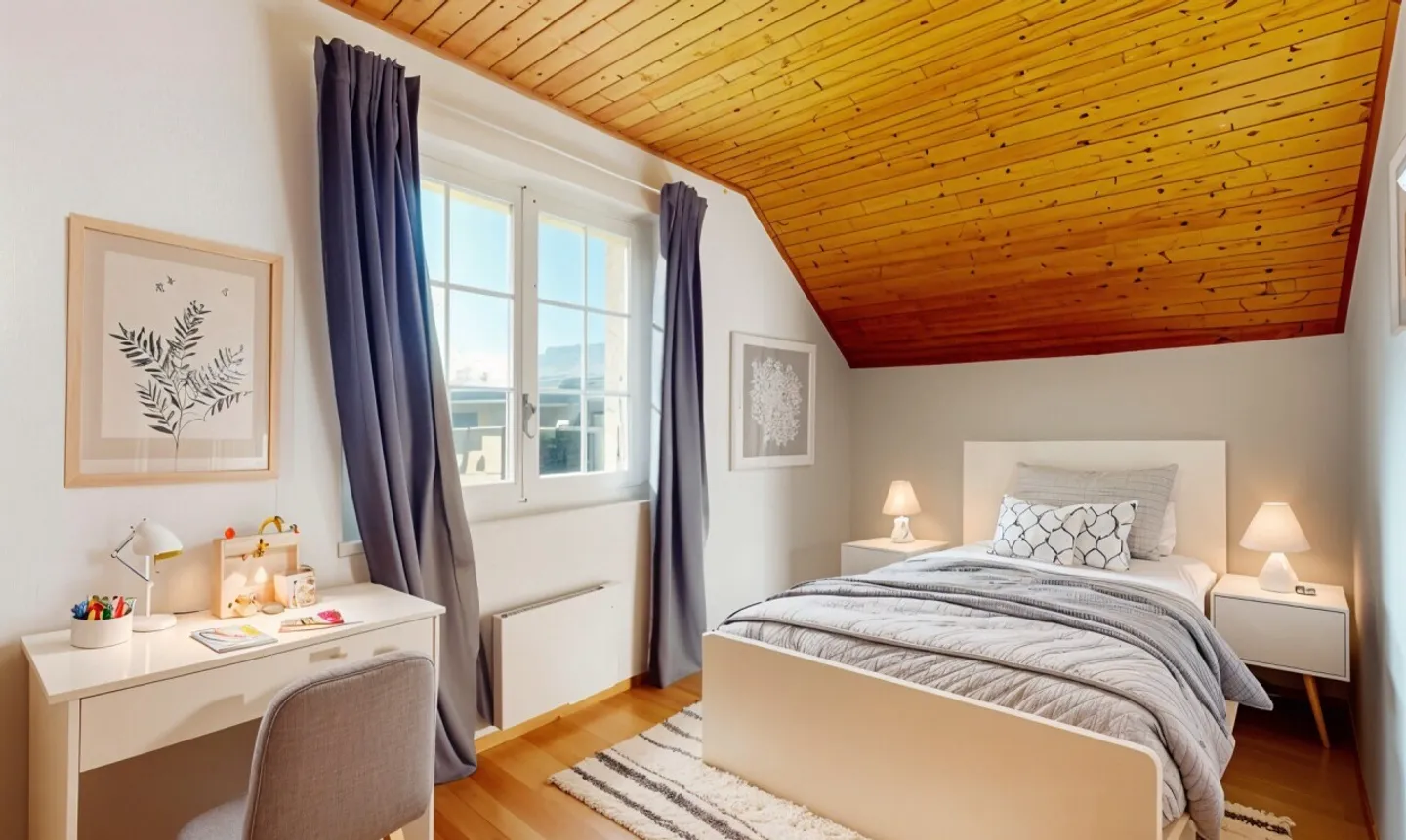 Helle VILLA IN RUHIGER LAGE, ZWISCHEN NATUR UND NAHE LAUSANNE - Foto 9 von 13