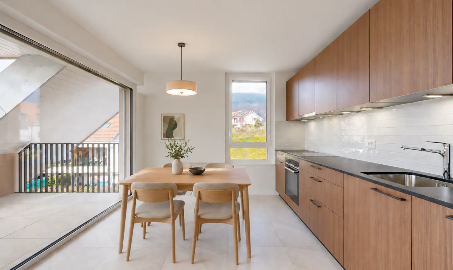 Appartement Attique Moderne à Champagne - Photo 3 sur 11