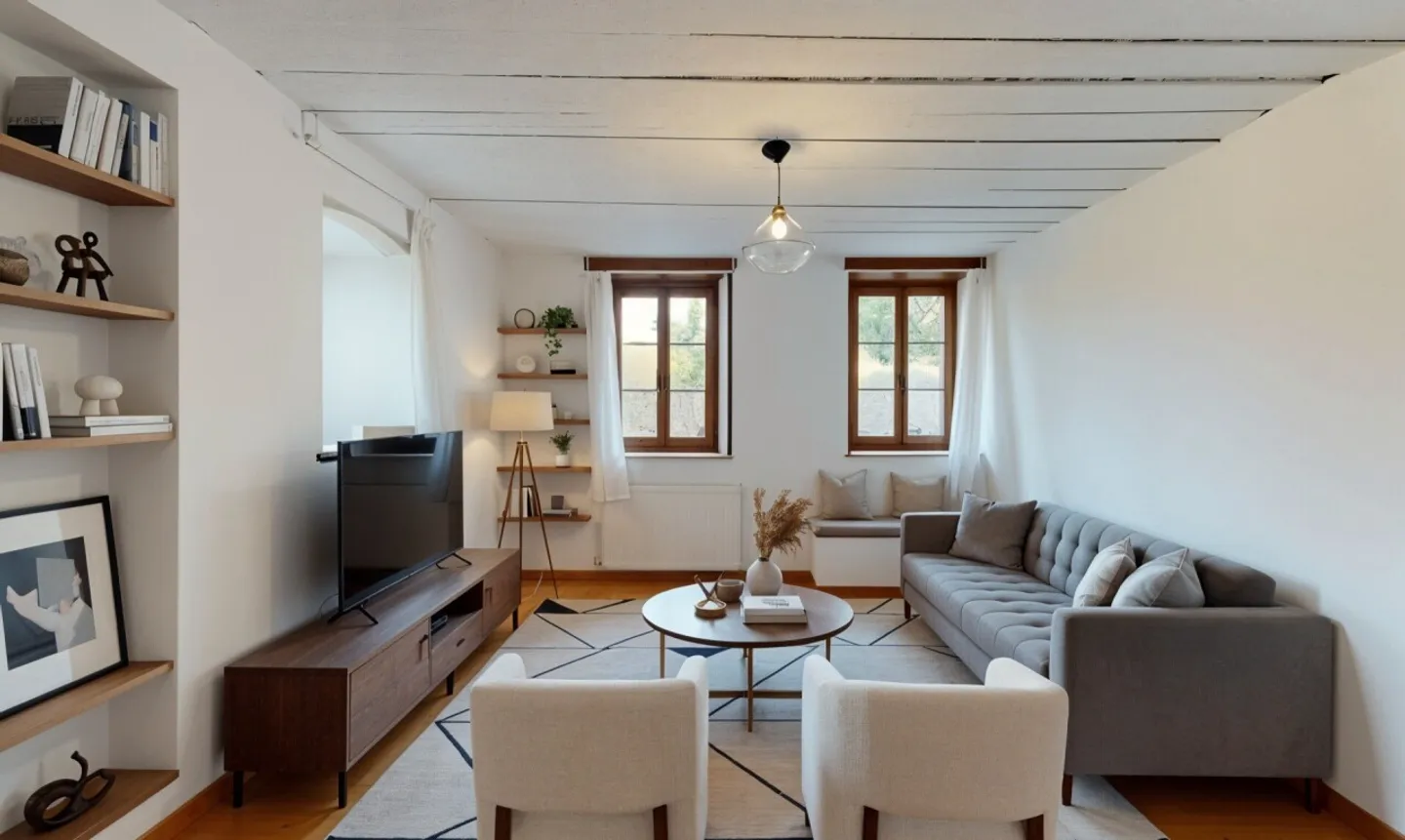 Bel Appartement avec Jardin à Sottens - Photo 5 sur 13