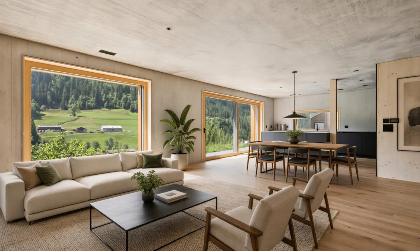 Modern architecture and spacious living in Küblis - Photo 2 of 11