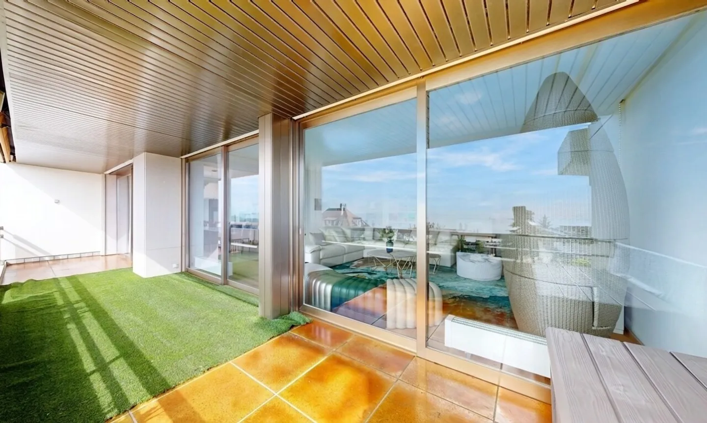 Large 4.5-room apartment with panoramic lake view in Pully - Photo 9 of 11