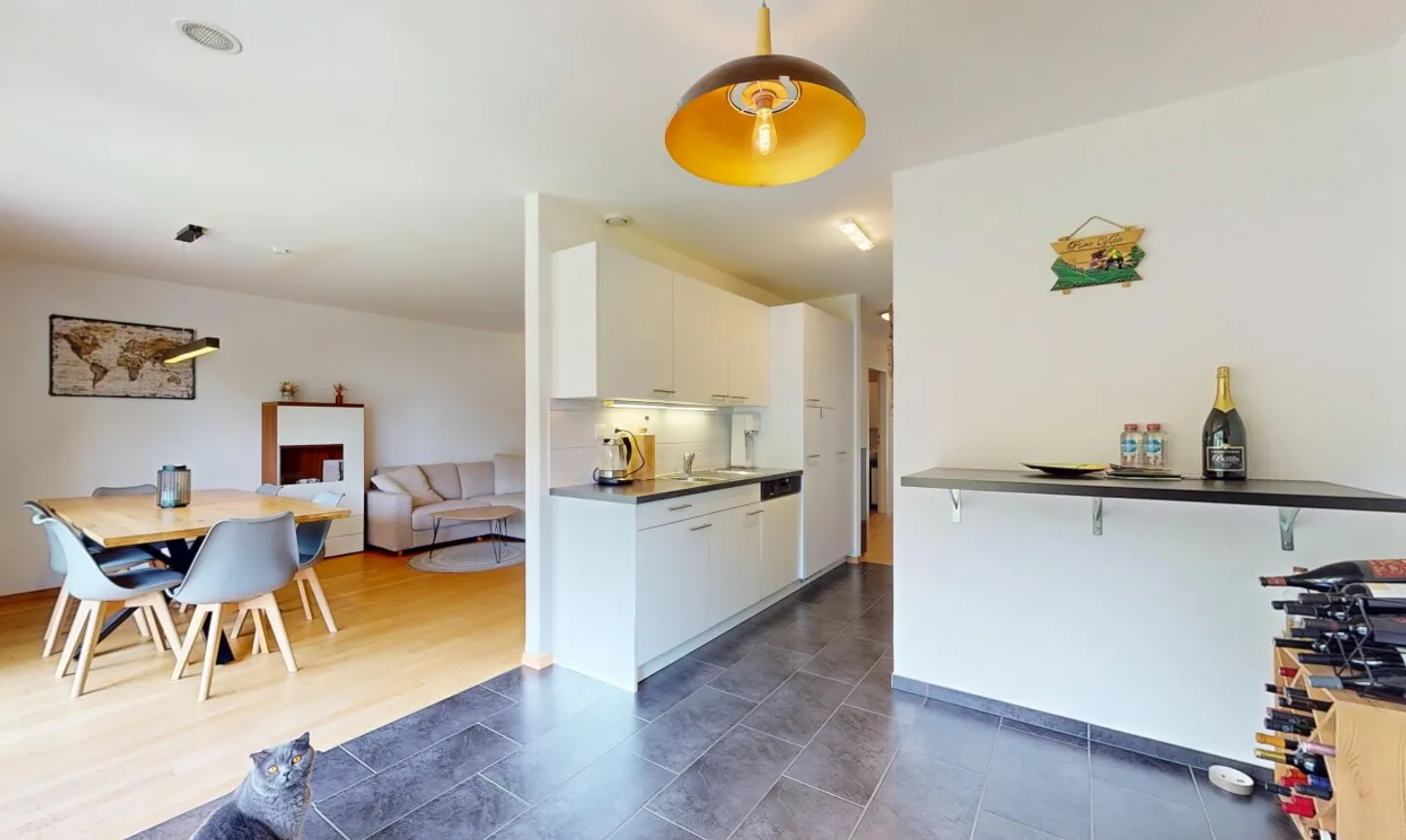 Bel appartement Minergie de 3,5 pièces au calme absolu - Foto 10 di 13