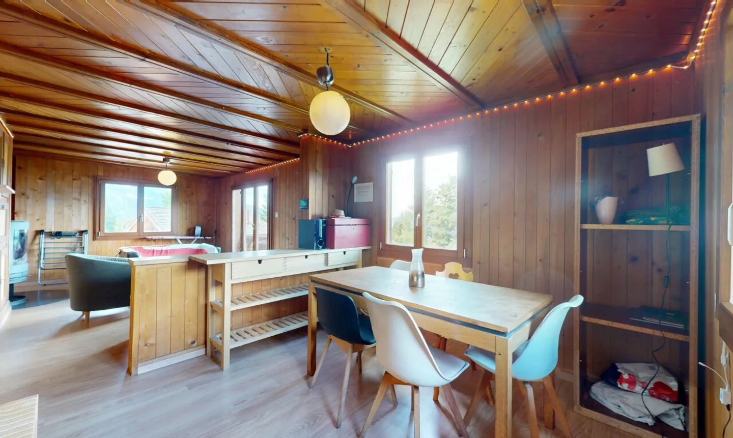 Familienchalet mit Panoramablick auf die Berge in 1300m - Foto 4 von 11