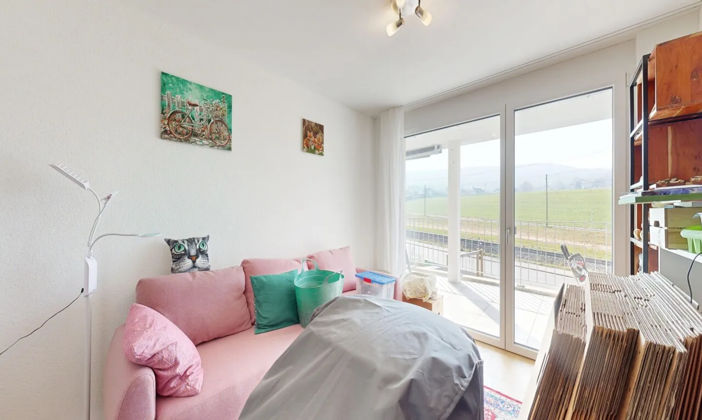 Appartement de 4.5 pièces comme neuf avec balcon sud-ouest - Photo 7 sur 11