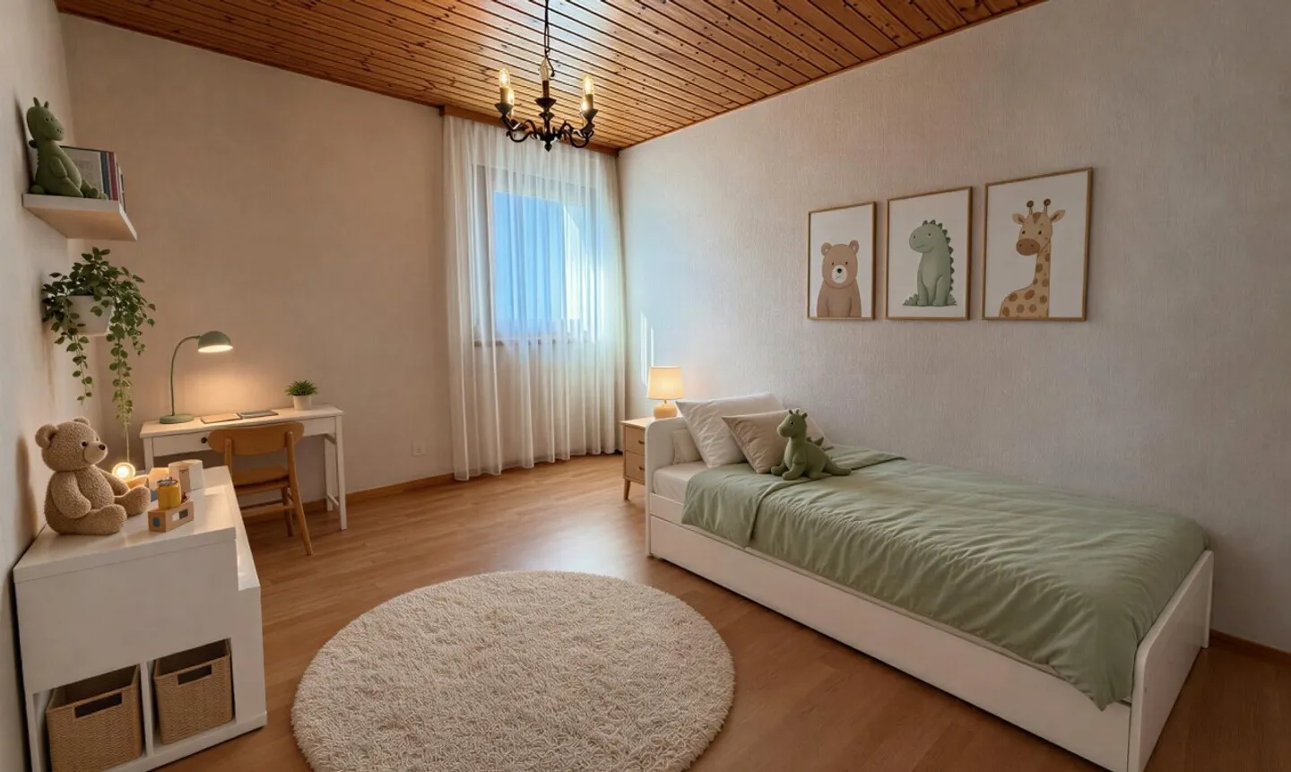 Exclusif: Lumineux appartement traversant de 3 chambres - Foto 8 von 11