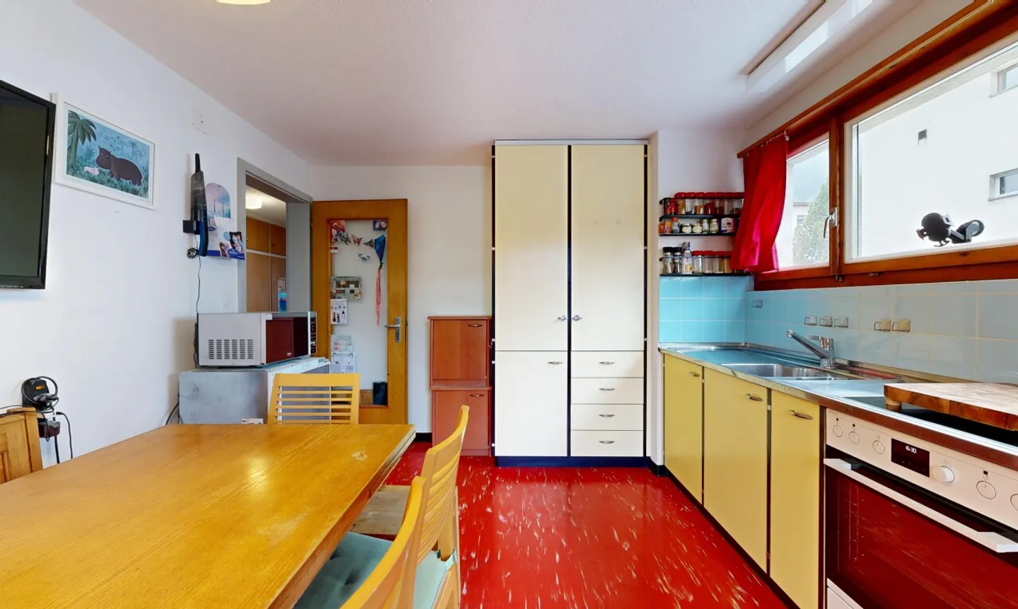 Charmante appartement de 4,5 pièces dans un emplacement calme à Davos Platz - Photo 11 sur 13