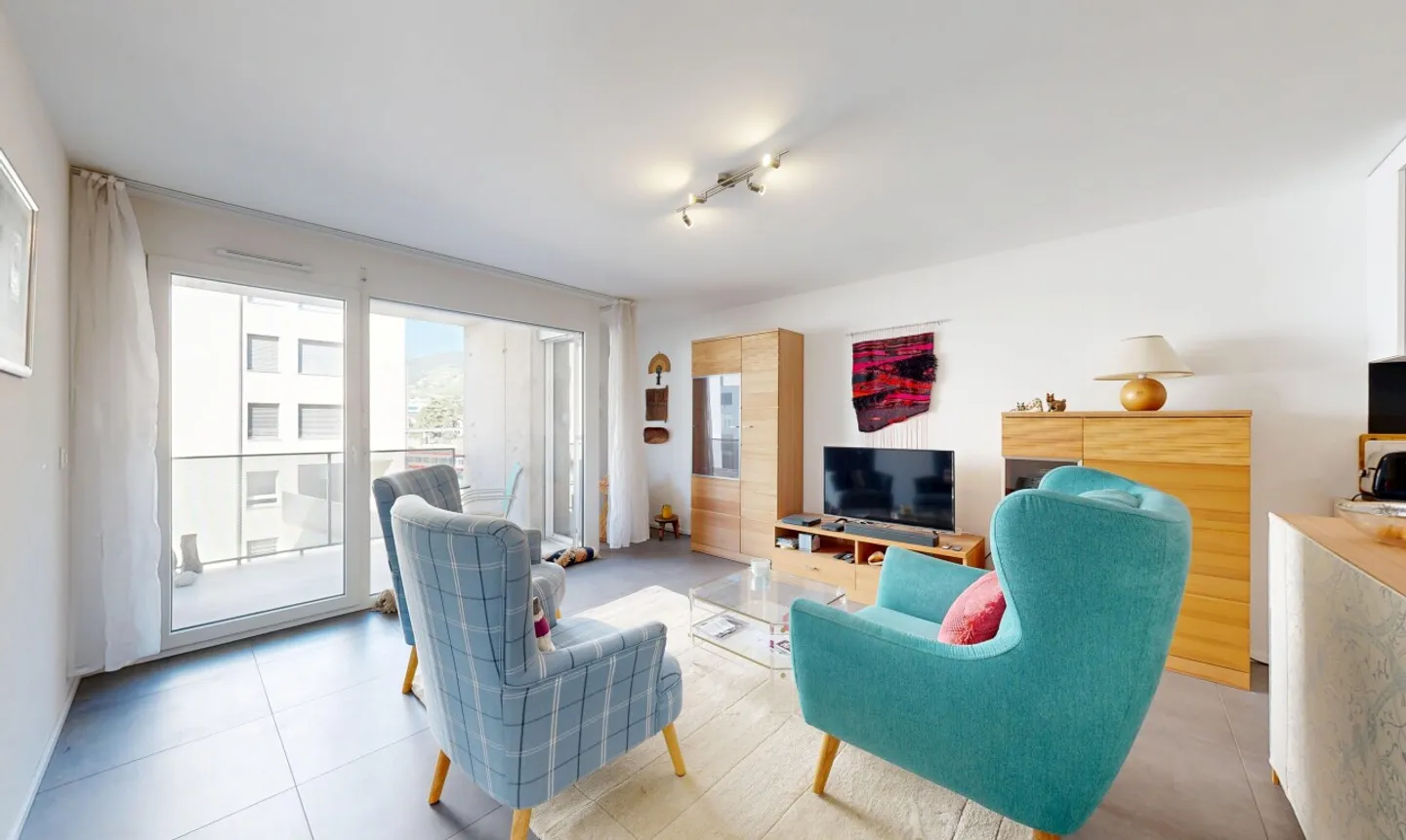 Modernes Apartment mit Balkon - Foto 9 von 11