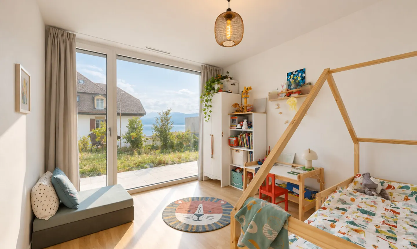 4.5 rooms of 2024 with garden, terrace and lake view - Photo 9 of 11