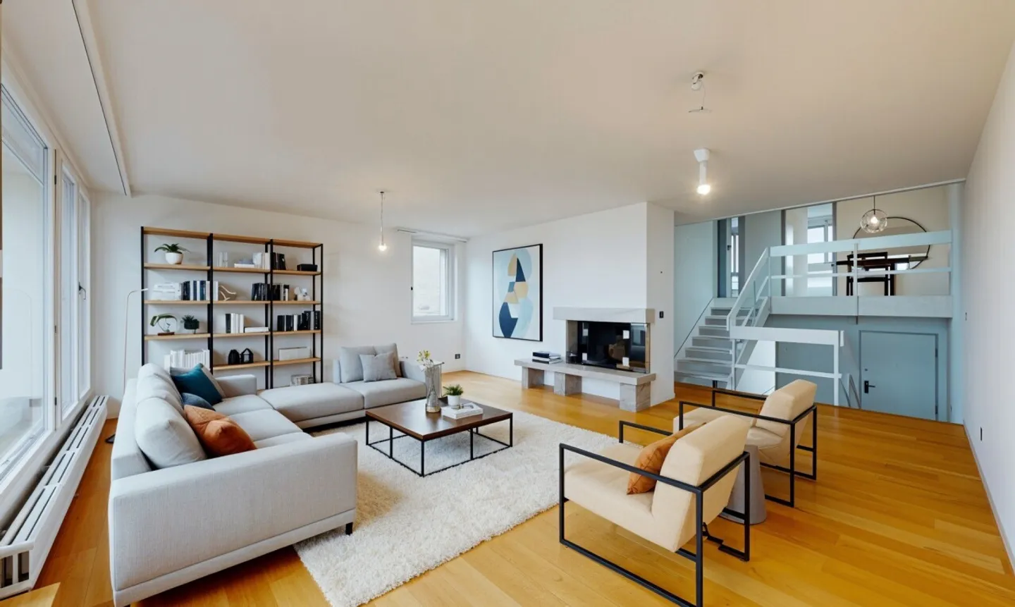 Duplex avec vue lac à Colombier - Photo 1 sur 11