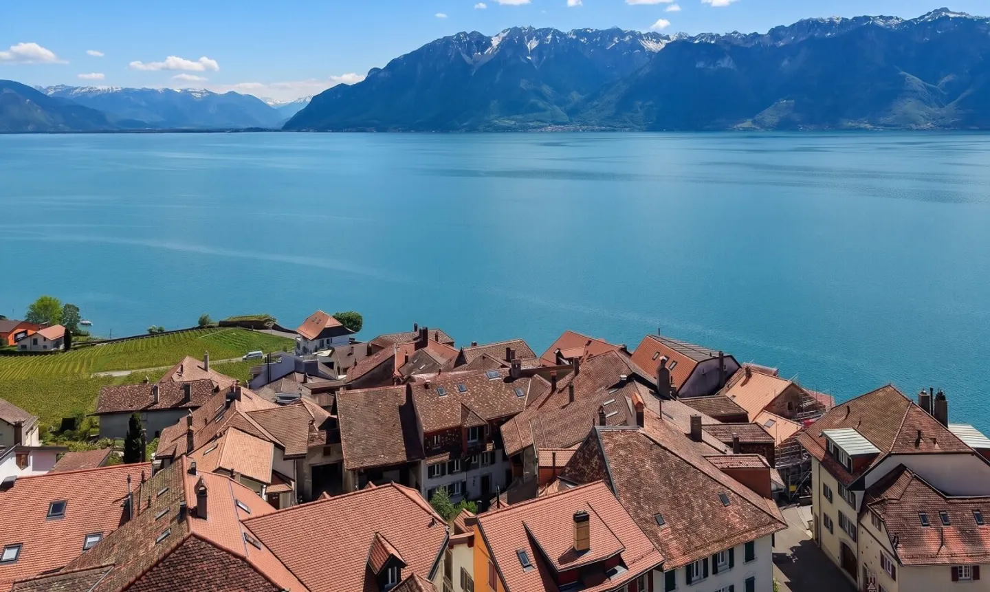 Renovated 17th Century Winegrower's House – Lake &amp; Alps View in the Heart of Rivaz - Photo 2 of 11