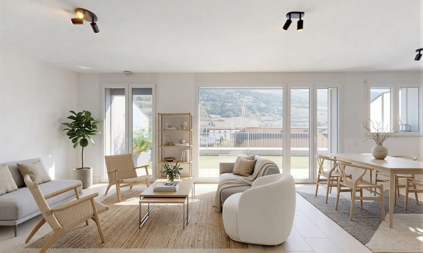 Stunning Penthouse in Sion - Photo 2 of 11