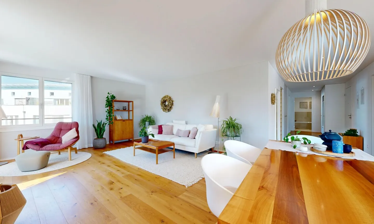 Spacious living with plenty of light and a wonderful view of greenery - Photo 2 of 11