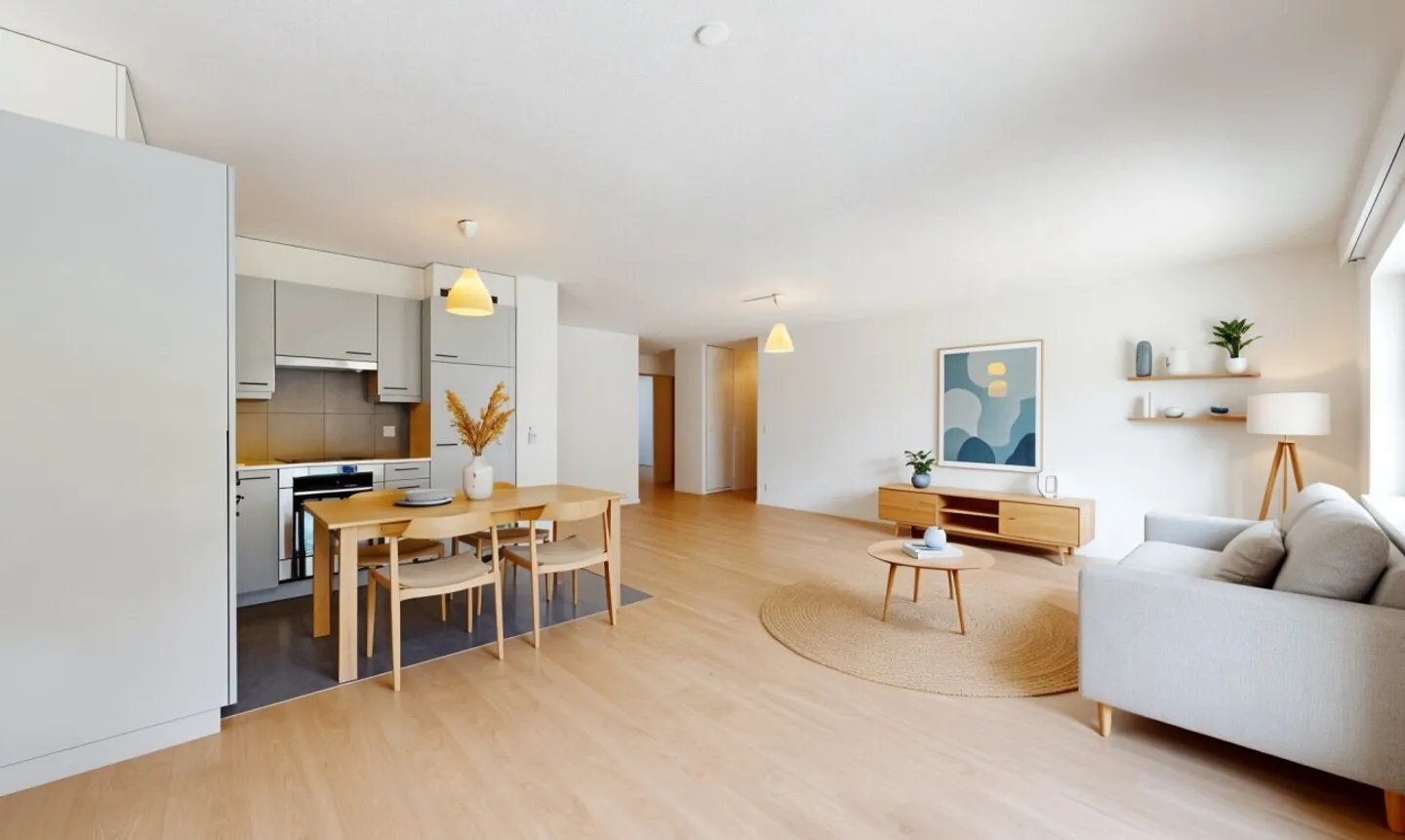 Spazio, comfort e serenità: 4,5 locali a Clarens - Foto 1 di 13