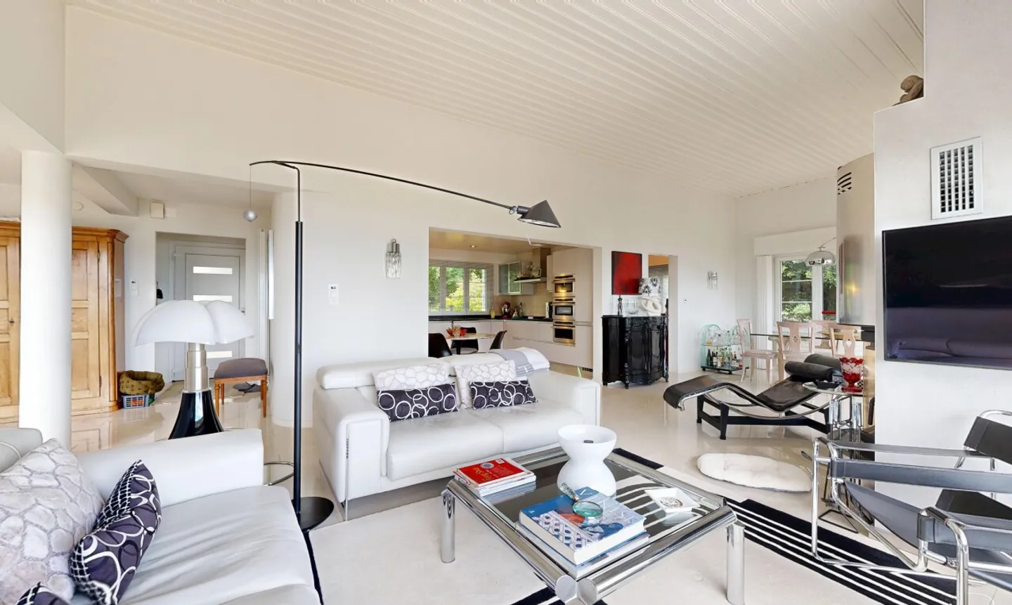Villa contemporanea eccezionale con piscina e vista sul lago di Neuchâtel - Foto 5 di 11