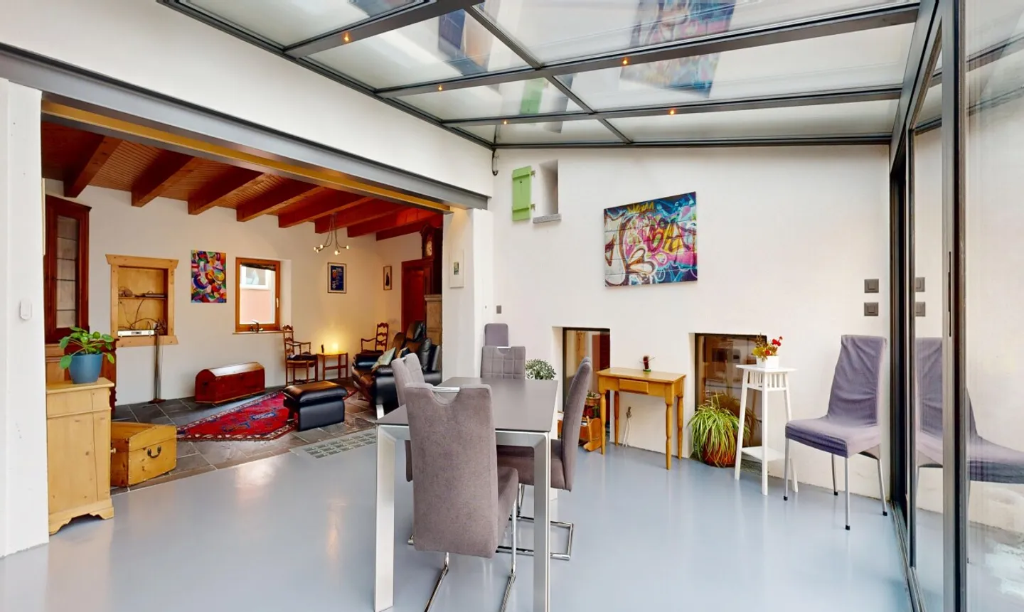 Rare! Large renovated village house with Carnotzet - Photo 4 of 11