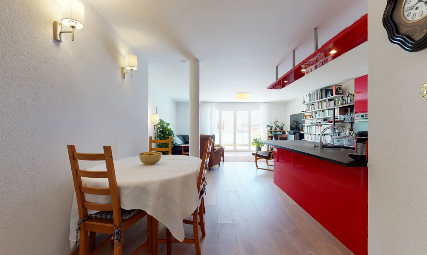 Bright family apartment with terrace in the heart of Epalinges - Photo 7 of 11