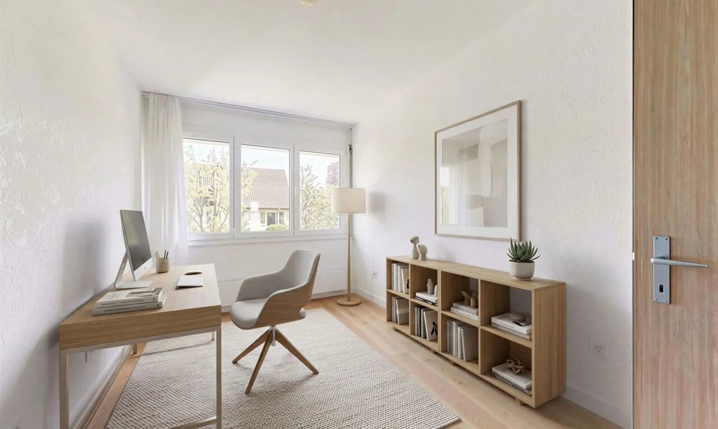 Appartamento elegante di 4,5 stanze con balcone a Nidau - Foto 3 di 11