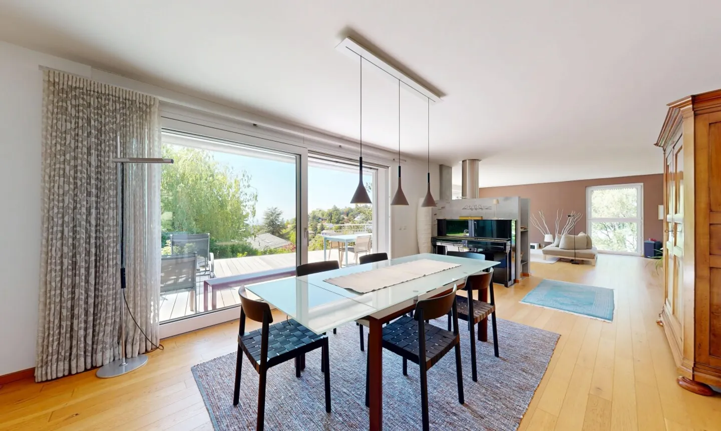 Villa contemporaine de standing dans un cadre privilégié à Vevey - Photo 4 sur 11