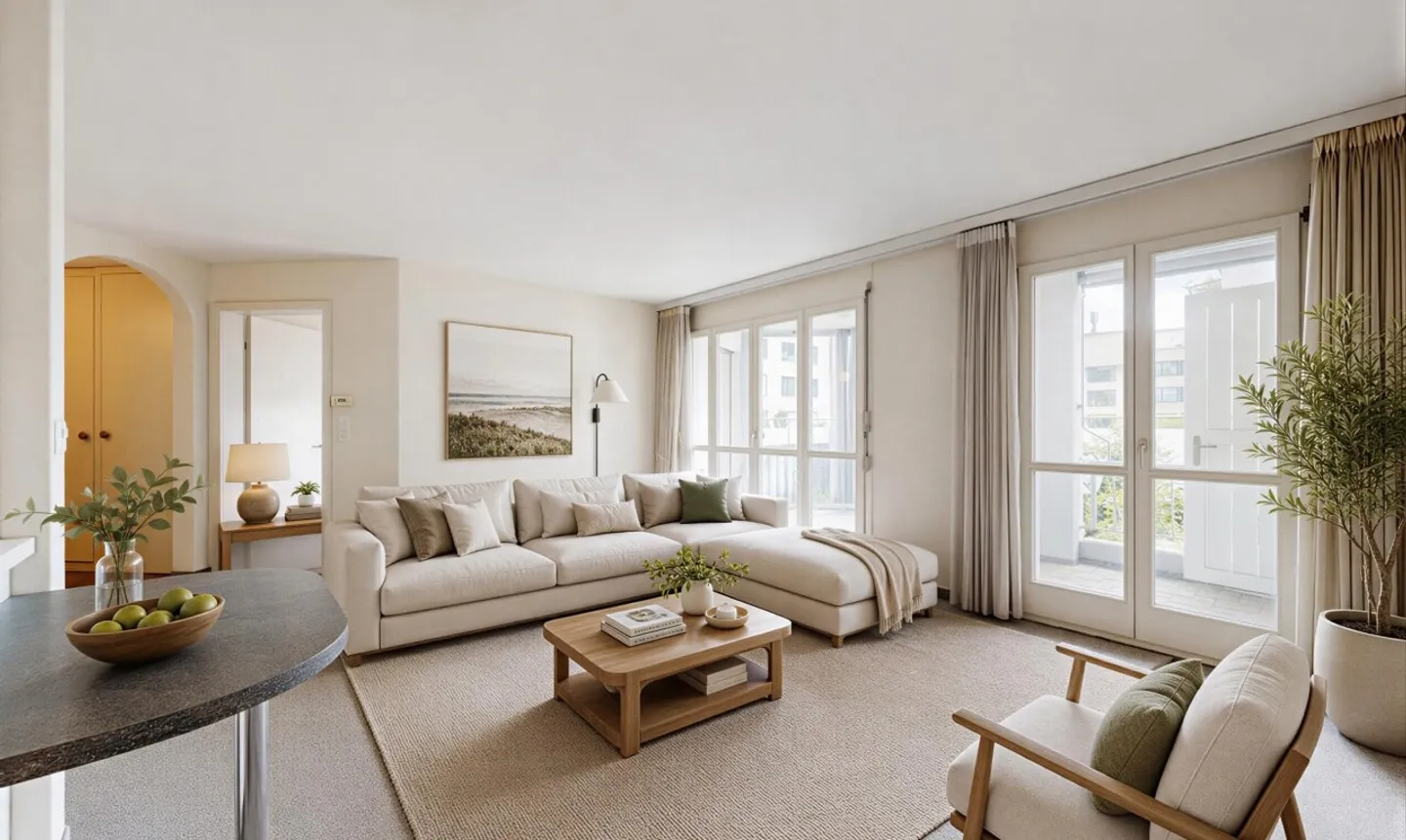 2.5-room apartment with terrace and plenty of design potential - Photo 9 of 11
