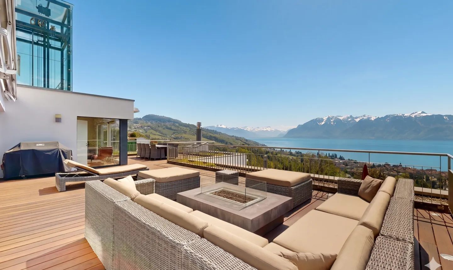 Exceptional panoramic view in the heart of Lavaux in La Conversion - Photo 1 of 13