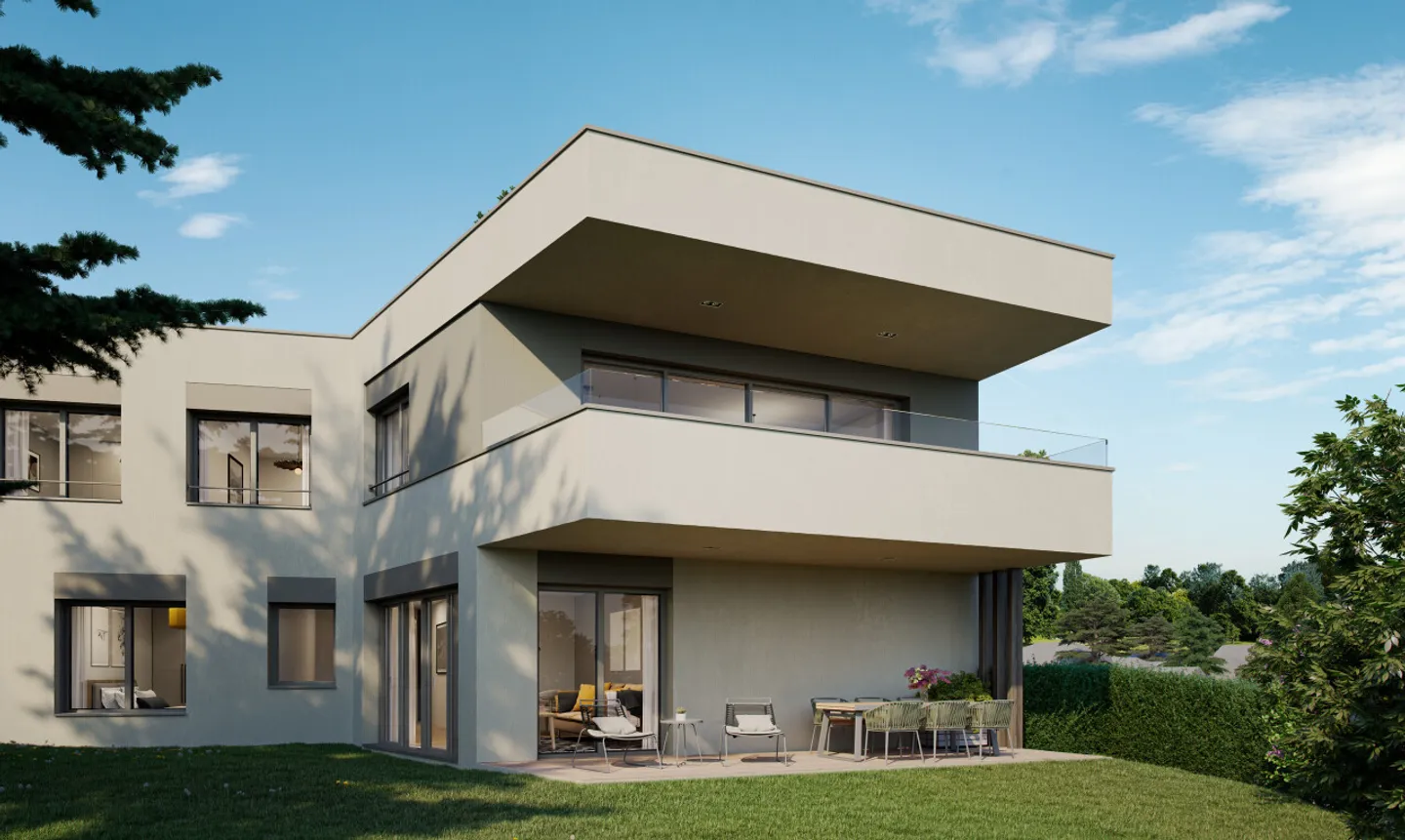 Luxuswohnung mit großem Garten und Terrasse - Foto 11 von 12