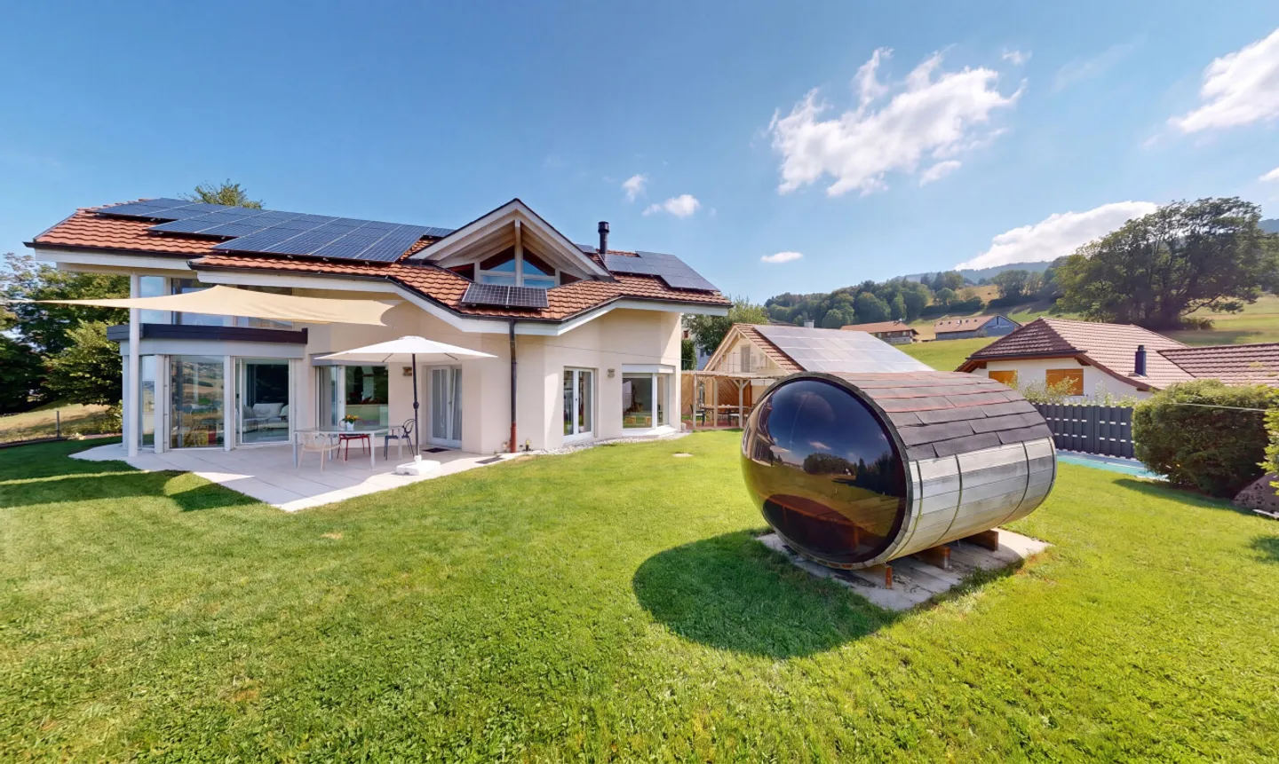 Exceptional villa with breathtaking views of Lake Gruyère - Photo 1 of 11