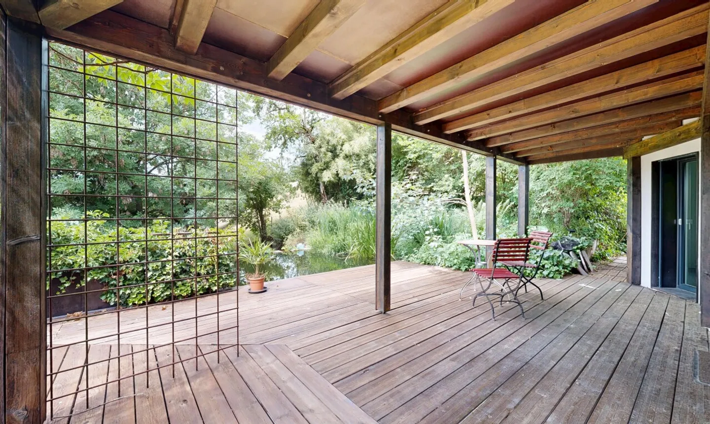 Modern Living in the Green: 6.5 Room House with Swimming Pond - Photo 1 of 11