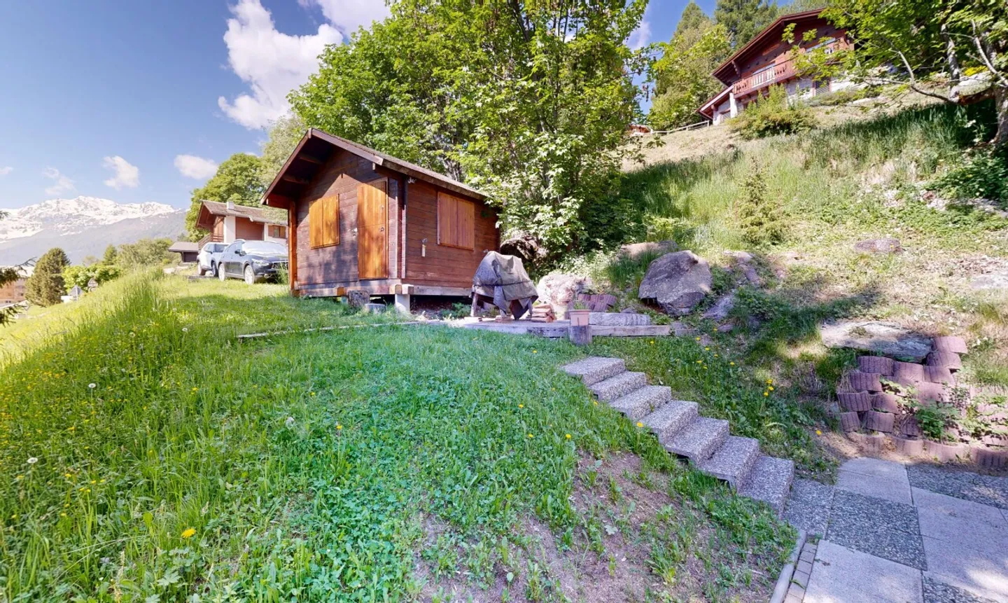 Magnifico chalet di montagna con vista panoramica a Hérémence - Foto 4 di 11