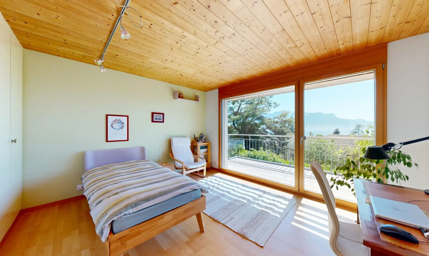 Villa contemporaine de standing dans un cadre privilégié à Vevey - Photo 8 sur 11