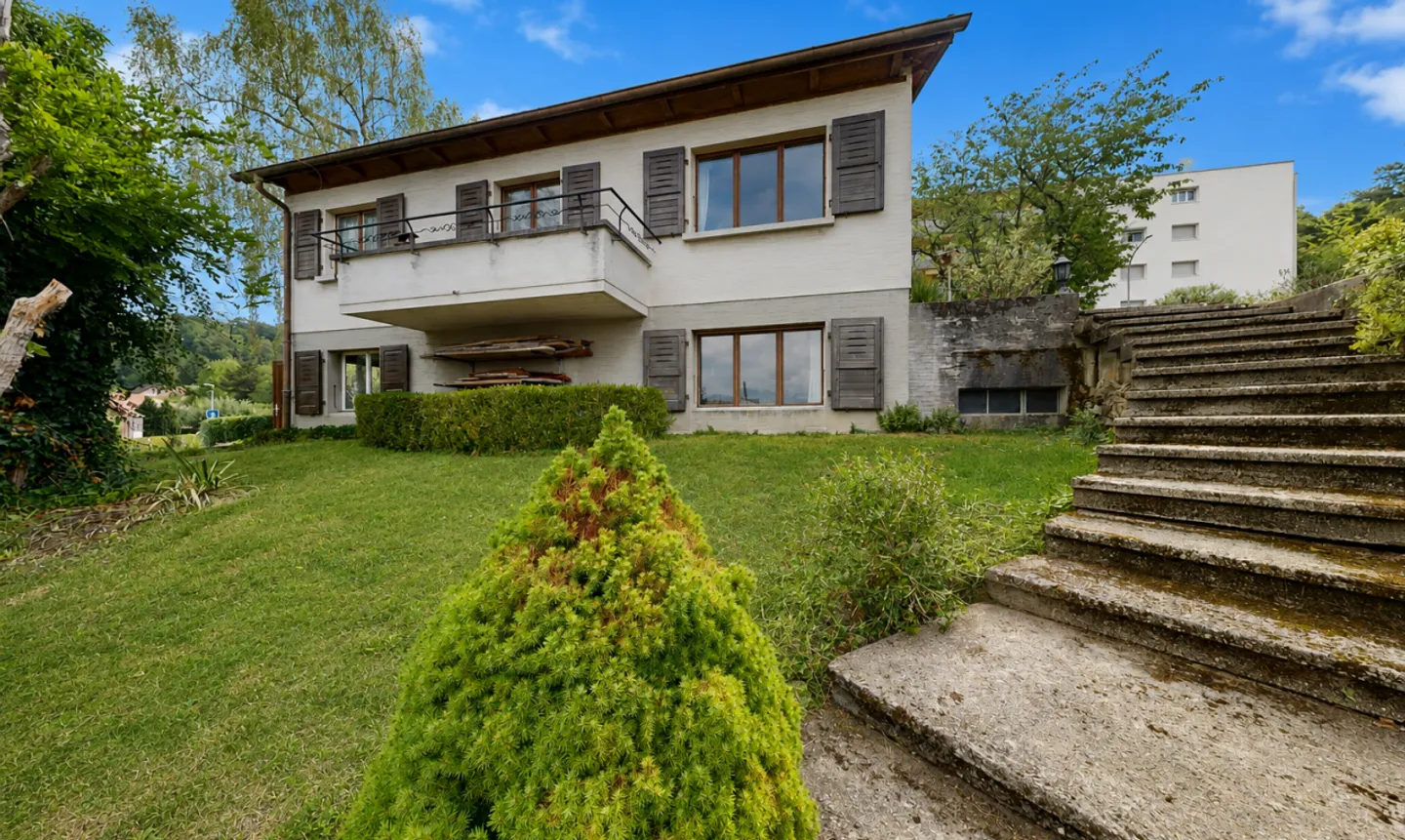 Villa 4.5 pièces avec vue sur le Jura et grand jardin - Foto 1 von 11