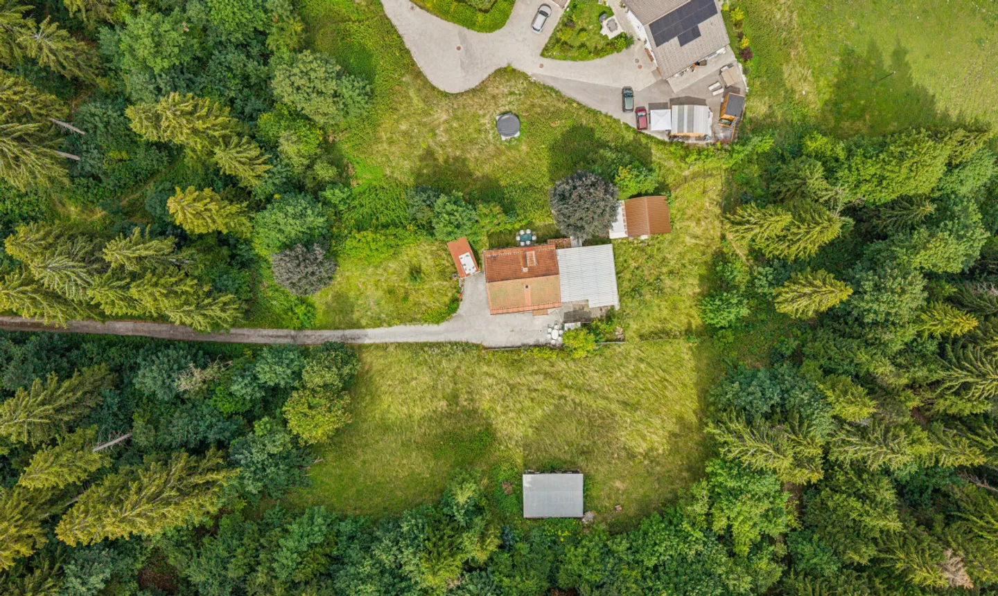 Maison à réinventer sur une parcelle de plus de 2'700 m² - Foto 2 di 11