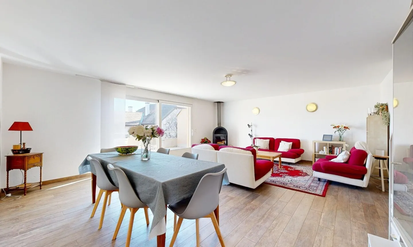 Villa mitoyenne avec vue dégagée sur les Alpes et le lac - Photo 5 sur 11