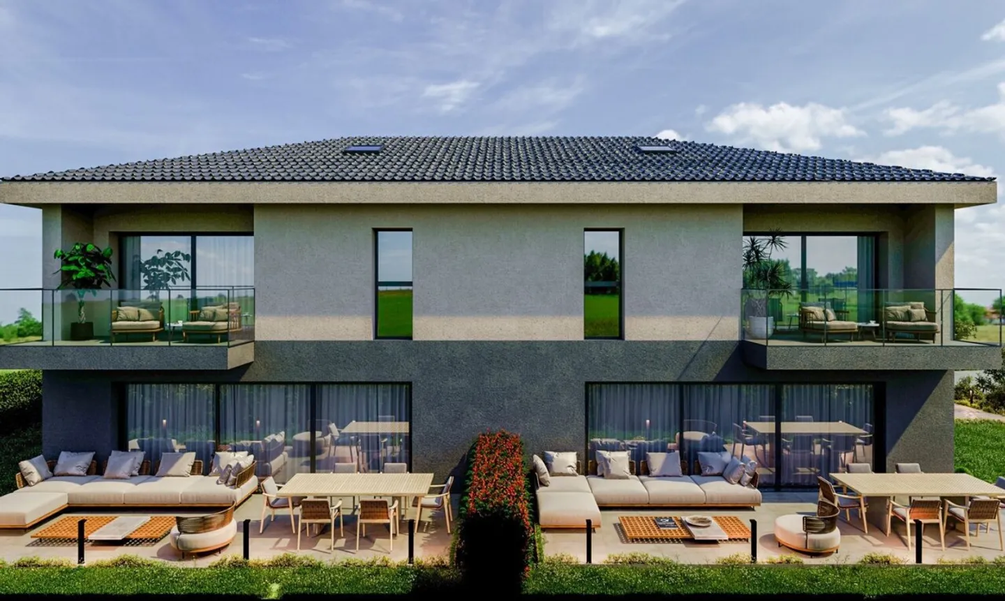 Zeitgenössische Villa in Châtonnaye - Foto 1 von 12